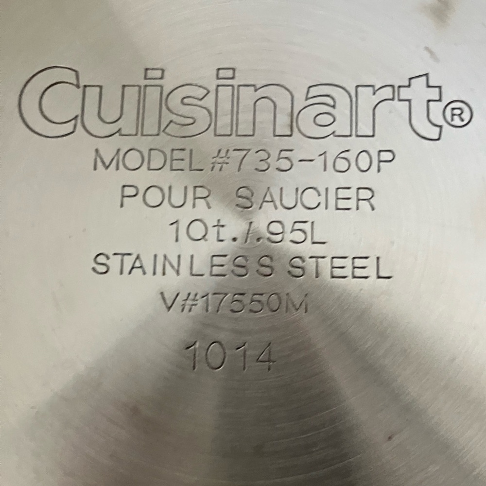 Cuisinart Stainless Steel Saucier 1.95L - Picture 3 of 3